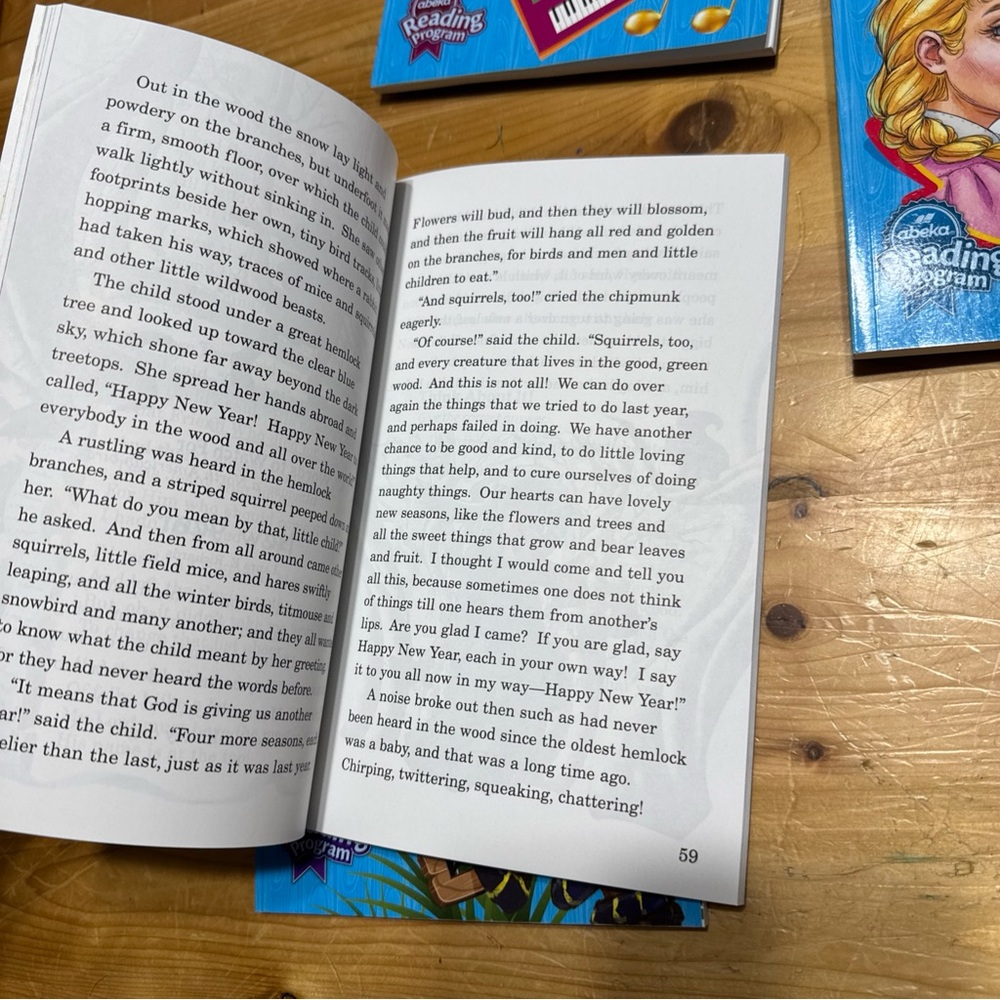 Abeka Children's Book Set 3rd grade readers 11 books - Picture 4 of 5